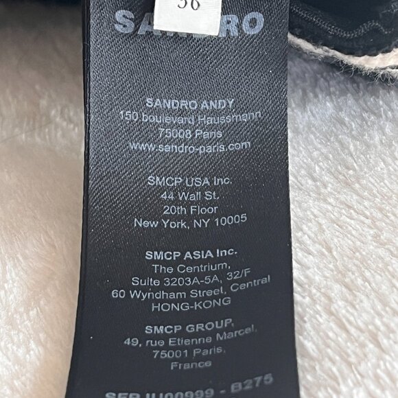 Sandro Breene Houndstooth Skirt size 36 - Picture 5 of 10